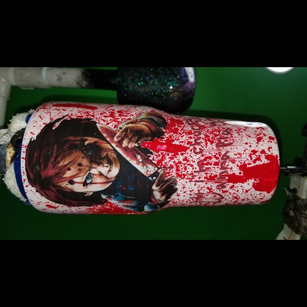 30 oz chucky child’s play tumbler